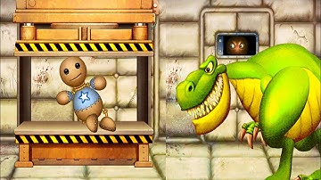 The Buddy Vs T Rex Kick The Buddy Android Gameplay Walkthrough #1