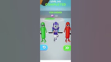 Wacky Run Level 143 #wackyrunalllevels gamevideo games running game add #stairrun game games