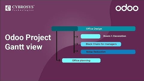 Odoo 12 Project Gantt View
