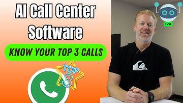 Know your top 3 calls with a bot (IVA) | AI Call Center Software