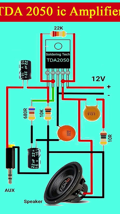 Building a Powerful TDA2050 IC Amplifier: Circuit Guide & Applications #TDA2050#TDA2050Amplifier