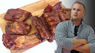 UZENÁ VEPŘOVÁ ŽEBRA z BŮČKU | Jednoduchý recept 🐷