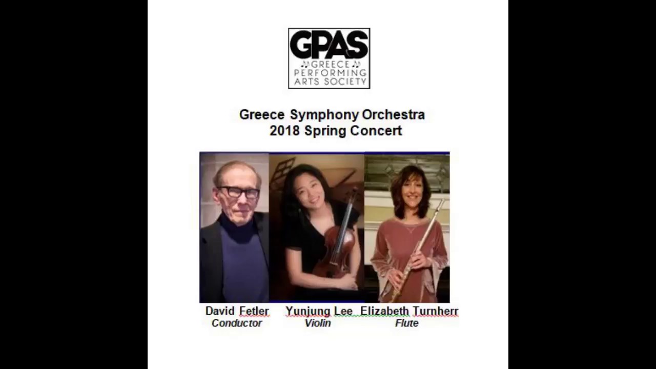 GSO Spring 2018 Concert 4/15/18