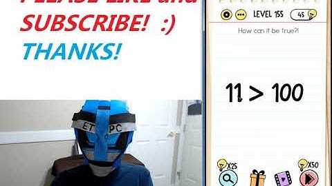 BRAIN TEST LEVEL 155 WALKTHROUGH WITH ANSWERS