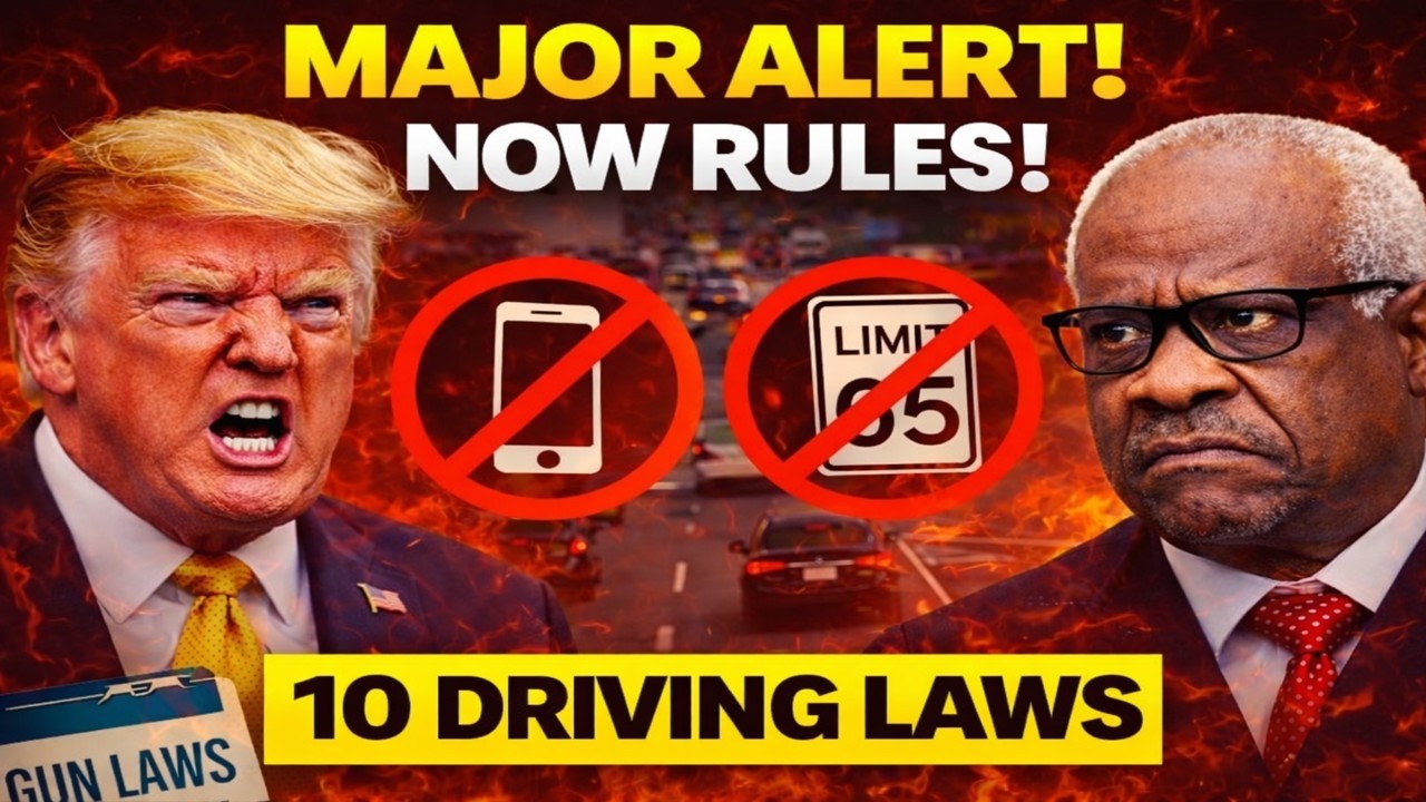 10 Driving Laws Just Changed in 2026 — Most Motorists Miss #3, New Rules Every Driver Must Follow