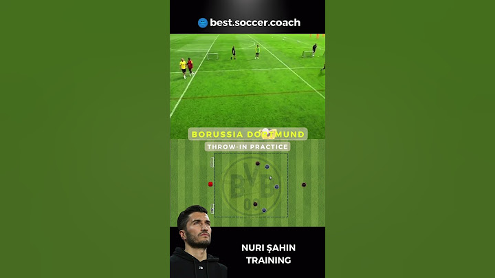 Unstoppable: Borrusia Dortmund´s Throw-in Drill Mastered by Nuri Sahin