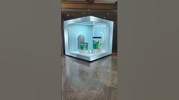 Anamorphic Led Box | JSW paints Anamorphic 3D