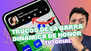 BARRA DINÁMICA: ¡No creerás lo que puedes hacer con el Honor X8b! (Tutorial)