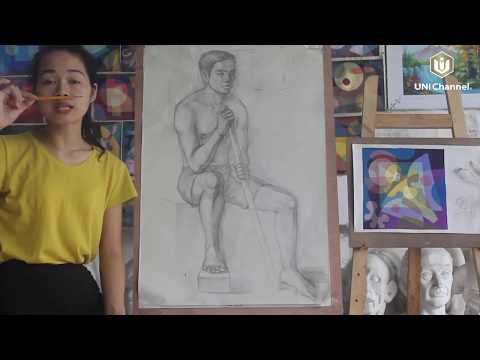 Học vẽ cùng Chang Nguyen Giới thiệu đề thi môn hình họa kỳ thi MTCN lớp trên