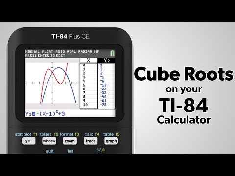 TI-84 Plus CE: How to Find the Cube Root