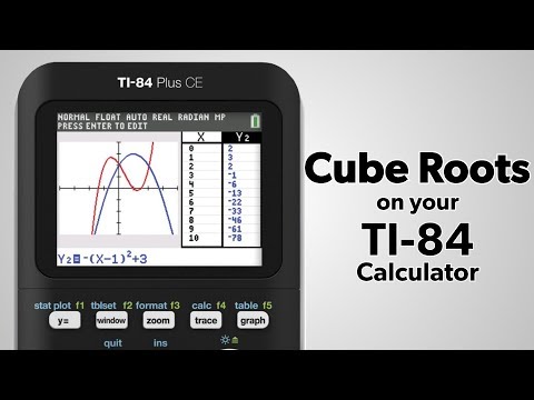 TI-84 Plus CE : 큐브 루트를 찾는 방법