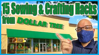 15 Sewing & Crafting Hacks from Dollar Tree!  EVERYTHING JUST $1!!!