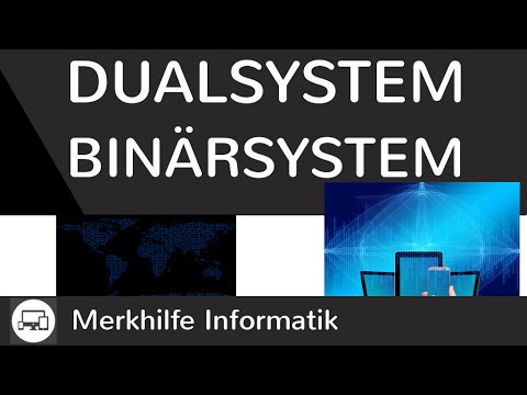 Dualsystem / Binärsystem einfach erklärt - Binärcodierung anhand von Beispielen & Speichergrößen