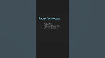 Redux architecture  #shorts  #programming #javascripttutorial #reactnativetutorial