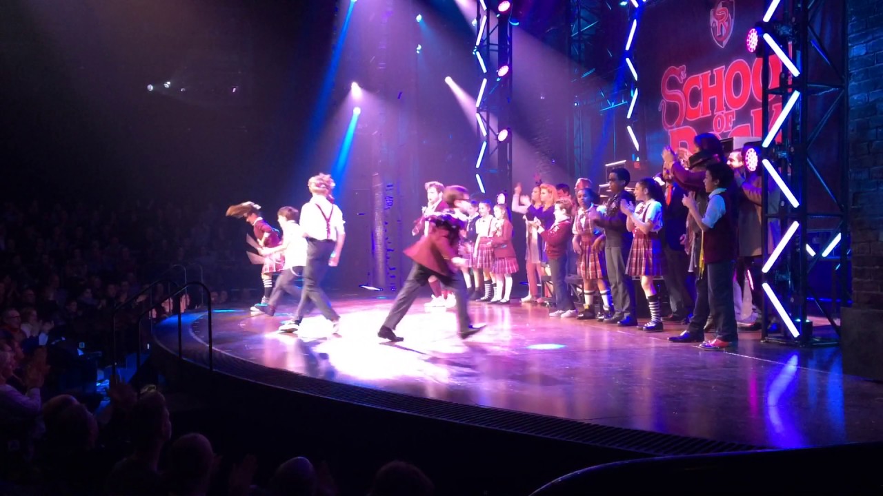 Musical School Of Rock Curtaincall Youtube