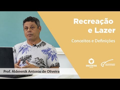 Vídeo: Diferença Entre Lazer E Entretenimento