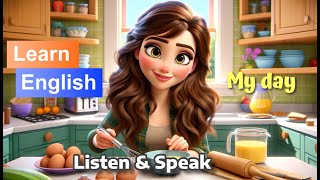 My Day | Improve English for beginners | English Listening and Speaking Skills | English Story