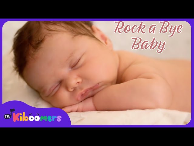 Rock a bye Baby - The Kiboomers Preschool Nursery Rhymes - Nap Time Song class=