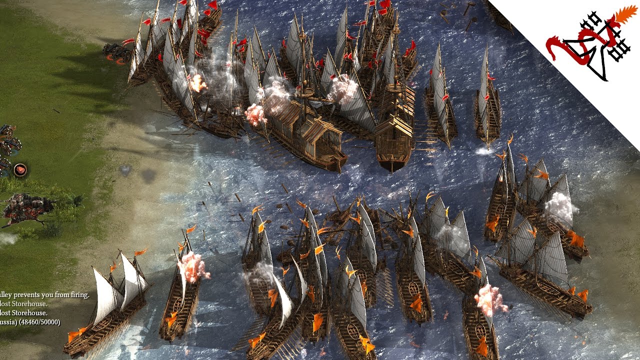 Cossacks 3 - 6P FFA GRANDIOUS NAVAL WARFARE | Multiplayer Gameplay