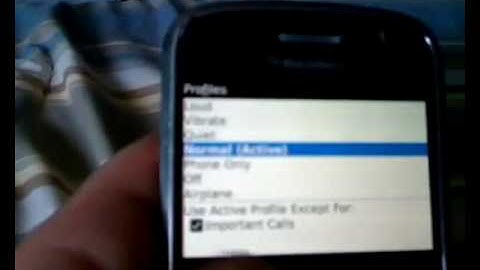 How To Change The SMS Tone On Any BlackBerry