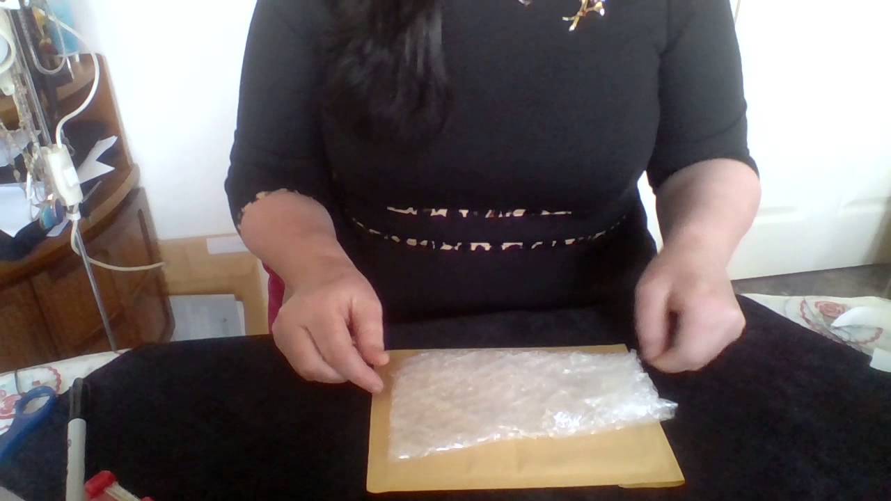 Packaging a gift in a Jiffy Bag YouTube