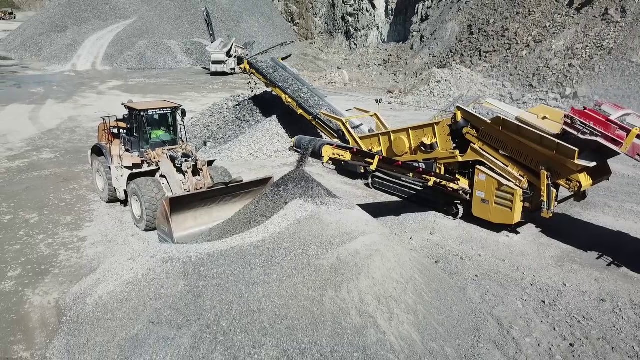 Sandvik UJ440 & Keestrack K6 Frontier