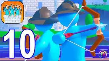 Archery Bastions: Castle War - Gameplay Walkthrough Part 10 New Update (iOS,Android Gameplay)