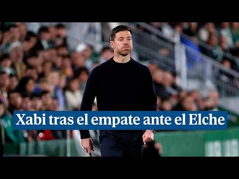 Xabi tras el empate ante el Elche: 