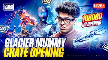 100,000 UC GLACIER MUMMY SET OPENING | JONATHAN GAMING @JONATHANGAMINGYT