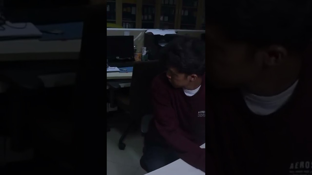 Diganggu Kunti Pas Lagi Lembur. Nonton fullnya di akun youtube Arafamu's Banner