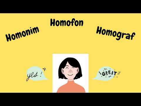 HOMONIM, HOMOFON, DAN HOMOGRAF