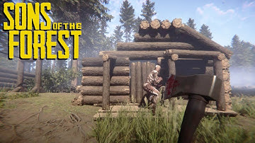 SONS OF THE FOREST - New Base Building, Co-Op Survival, & Brutal Combat Gameplay