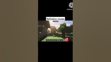Definitive visuals minecraft #minecraft #minecraftshorts #minecraftshaders