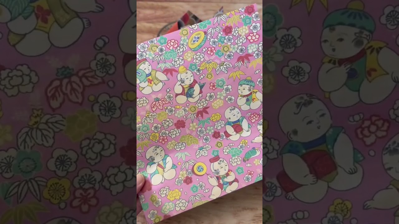 Beautiful Origami Paper Kimono Patterns