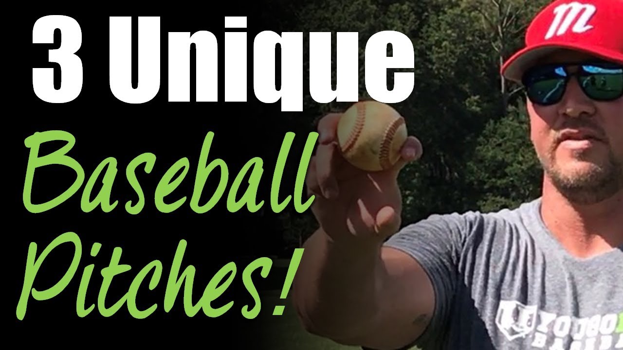3 Unique Baseball Pitches AND how to throw them to GET BATTERS OUT