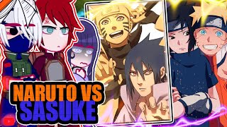 ⁝|Naruto's friends reacting to NARUTO UZUMAKI AND SASUKE UCHIHA|⁝ [NO SHIPP] \\🇧🇷/🇺🇲// ◆Bielly◆