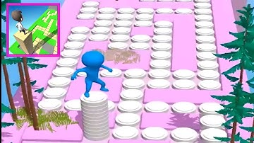 Preview of Stacky Dash All Levels Android ios Gameplay How to Play #dknem #kugo #pikaguy