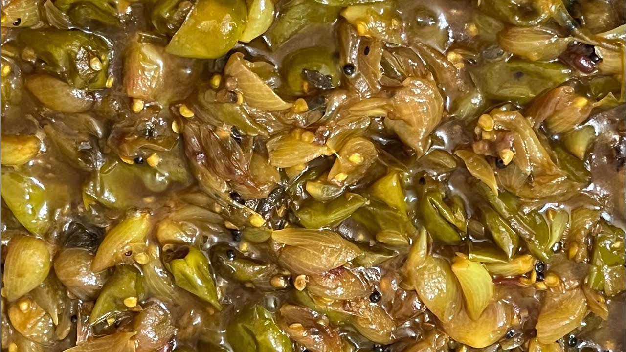 Puli milagai recipe Green chilli thokku Green chilli recipes Milagai thokku Chilli