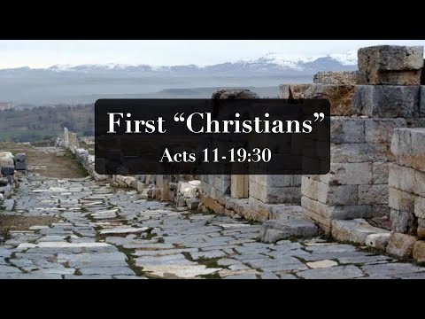 "First Christians" Scott Sweeney | "Acts" series | July 27, 2025