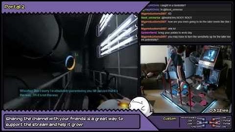 GameStomp || Portal 2 w/ DDR Dance Pads | PART 3