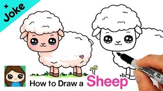كيفية رسم خروف + نكتة