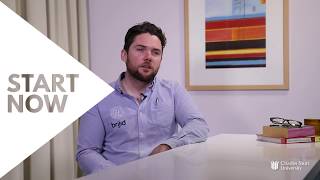 START NOW: Studying abroad was 'game changing' for James.