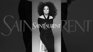 Diana Ross - Saint Laurent Spring 2024 Campaign