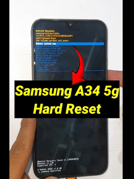 Samsung A34 5g Hard Reset | Samsung A34 5g Factory reset/screen Lock Remove Easy