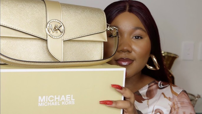 Michael Kors Greenwich Jacquard crossbody bag UNBOXING 