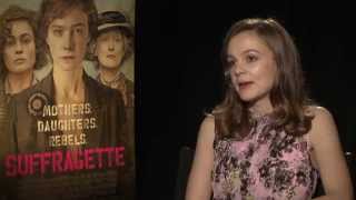 Suffragette: Carey Mulligan Official Movie Interview | ScreenSlam