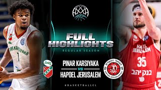 Pinar Karsiyaka v Hapoel Bank Yahav Jerusalem | Full Game Highlights | #BasketballCL 2023