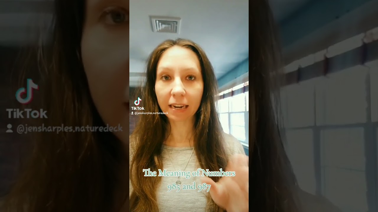 The Meaning of Numbers 985 and 987