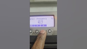 9355 15Kva display parameters chackeup #solar #bestrepair