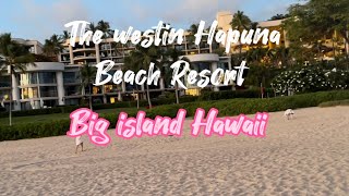The Westin Hapuna Beach Resort | big island Hawaii | 7pm beach view